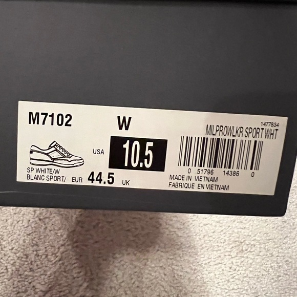 Rockport Men's Pro Walker Sport Shoes in Cream/White Size 10.5W New With Box - Picture 2 of 13